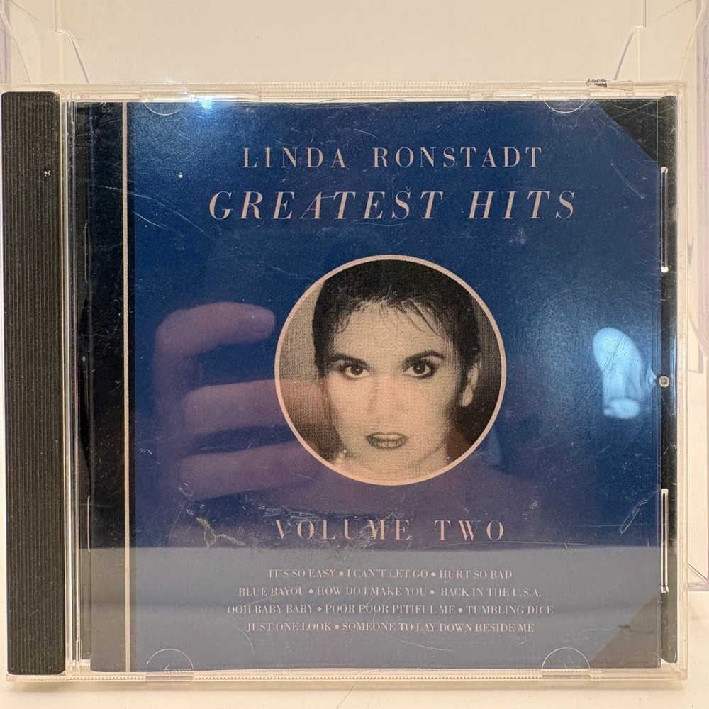 Linda Ronstadt Greatest Hits Volume Two CD 1980 Asylum 516-2 Blue Bayou Pop Rock